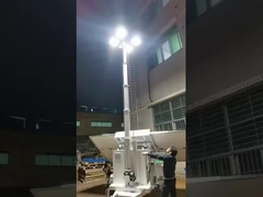 Trailer LED panel tenaga surya