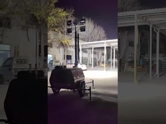 Menara lampu LED diesel bergerak