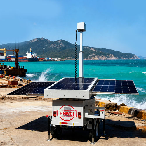Latest company news about New solar-powered surveillance traile for coast