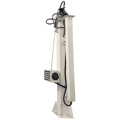 Mast Teleskopik Listrik 5m 16ft Tinggi Angkat 80kg Berat Bantalan