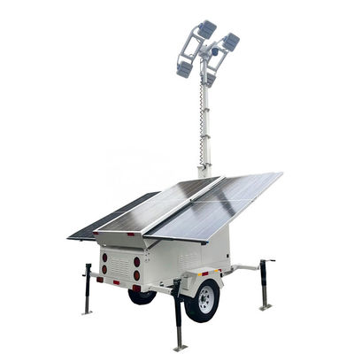 Solusi Pencahayaan Menara Lampu Surya Dengan Mast Listrik 7m Untuk Menyinari Lapangan Olahraga