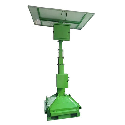 Green Solar Power Energy Storage Light Led Tower Untuk Pencahayaan Jembatan Malam