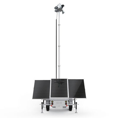 Eco Friendly Surveillance Solar Trailer Untuk Pemantauan Fasilitas Publik