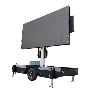 Real-Time Picture Outdoor Portable Led Display Screen Iklan Trailer layar Untuk acara olahraga