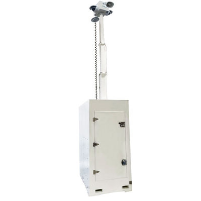 Cube Mobile Surveillance Tower Menara Kamera Keamanan Untuk Acara Olahraga