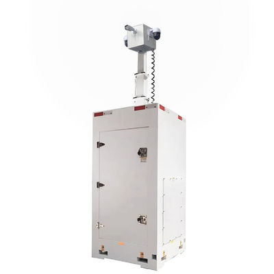 Mobile Security Camera Tower Mobile Surveillance Unit Untuk Situs Pembangunan Sementara