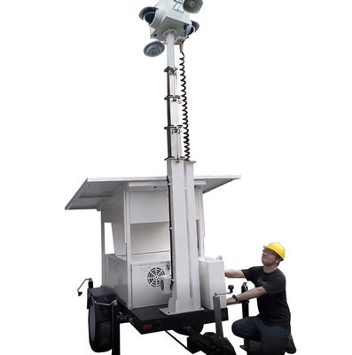 Fleksibilitas Superior Kamera Keamanan Mobile Menara Dipasang High Definition Cctv Untuk Pemantauan Tambang
