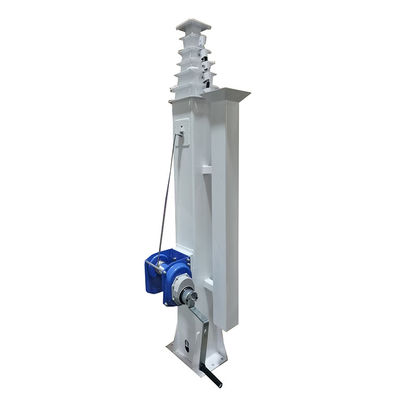 Cold Dip Galvanized Steel Plate Teleskopic Camera Cctv Mast Pole untuk trailer pengawasan surya