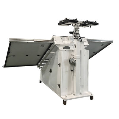 Perlindungan yang baik Portable Solar Powered Led Flood Lighting Trailer Untuk Pencahayaan Jalan Perkotaan
