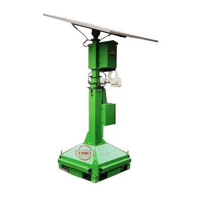 Menara Lampu Tenaga Surya Portabel Dengan Lampu Sorot LED 2*50W Untuk Ruang Kerja Sementara